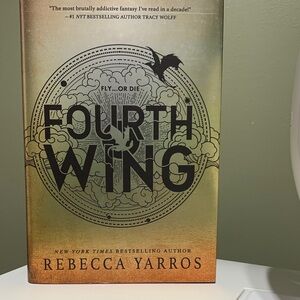 Fourth Wing Book by Rebecca Yarros